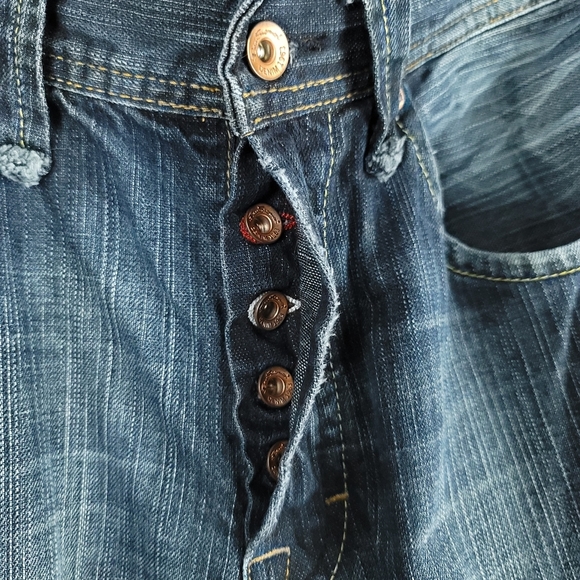 Men's Ben Sherman Button Fly Jeans - Picture 7 of 7